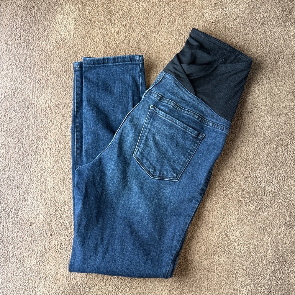 Women's Blue Maternity Jeans